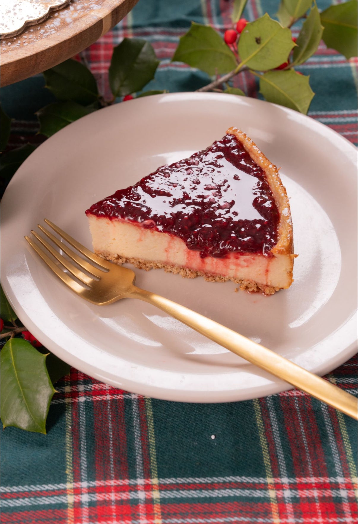 Lemon Ricotta Cheesecake 8"