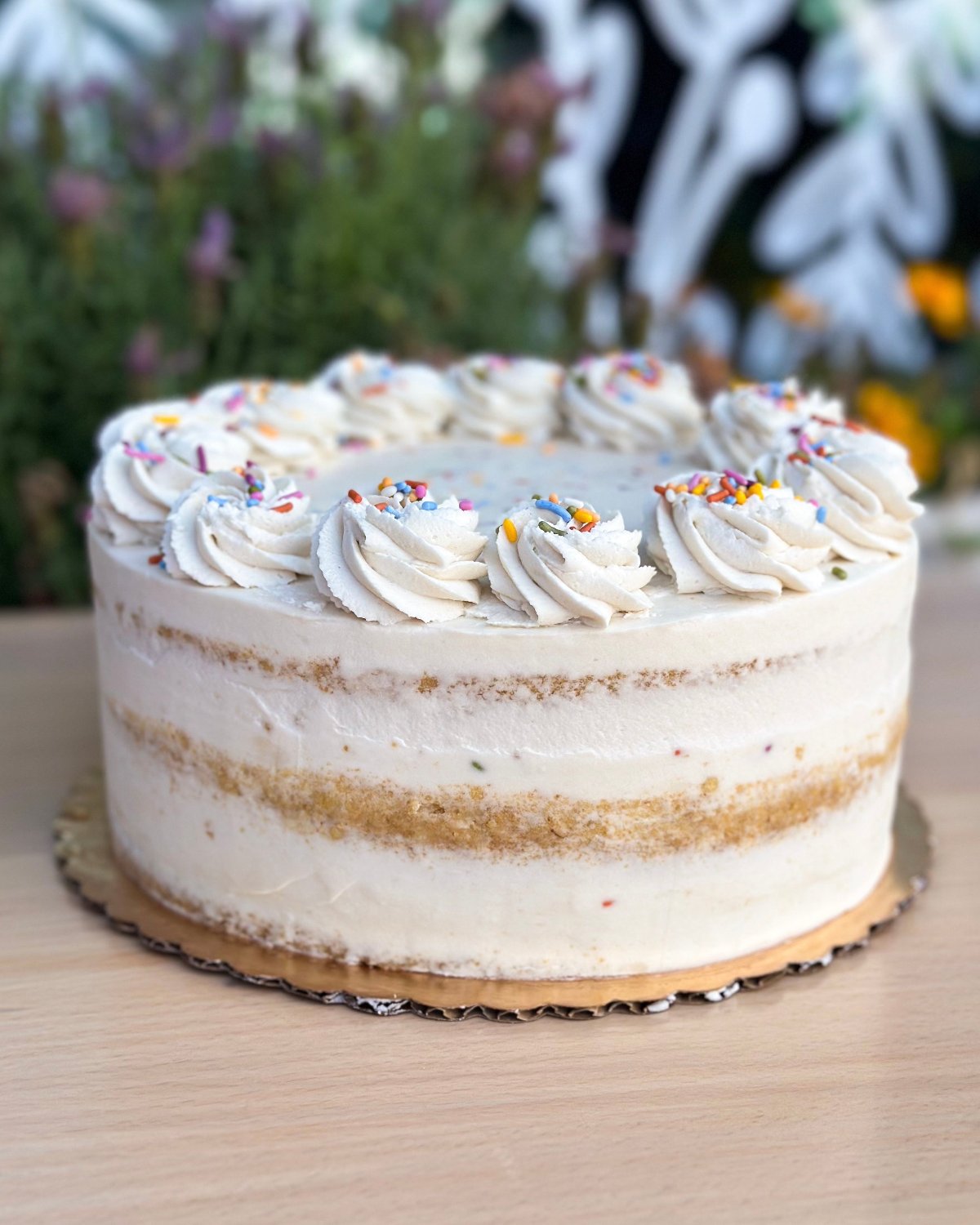 Vanilla Funfetti Cake