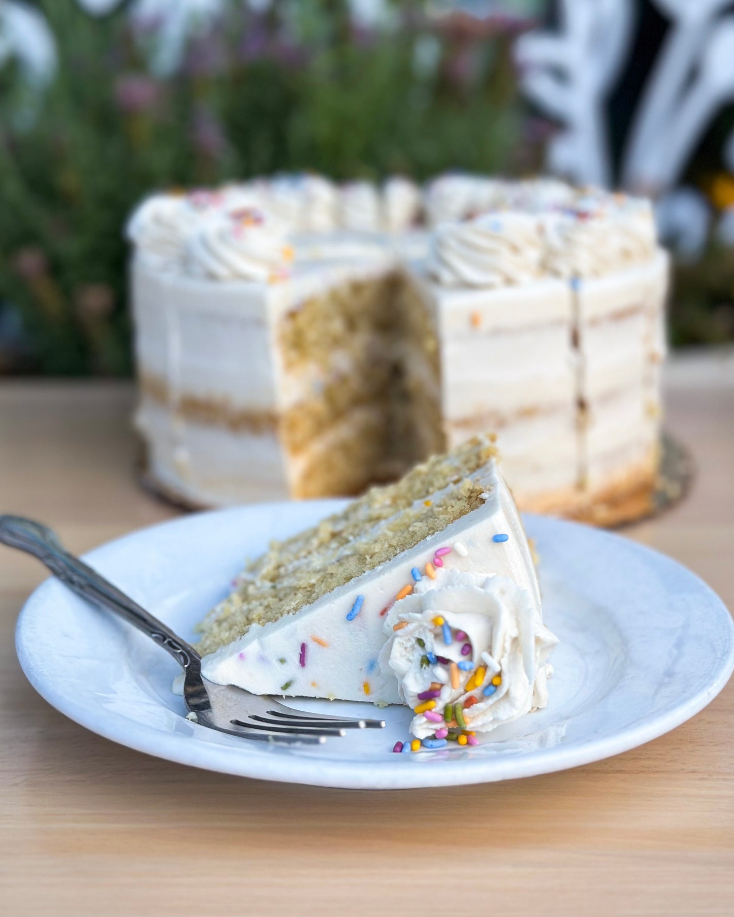 Vanilla Funfetti Cake