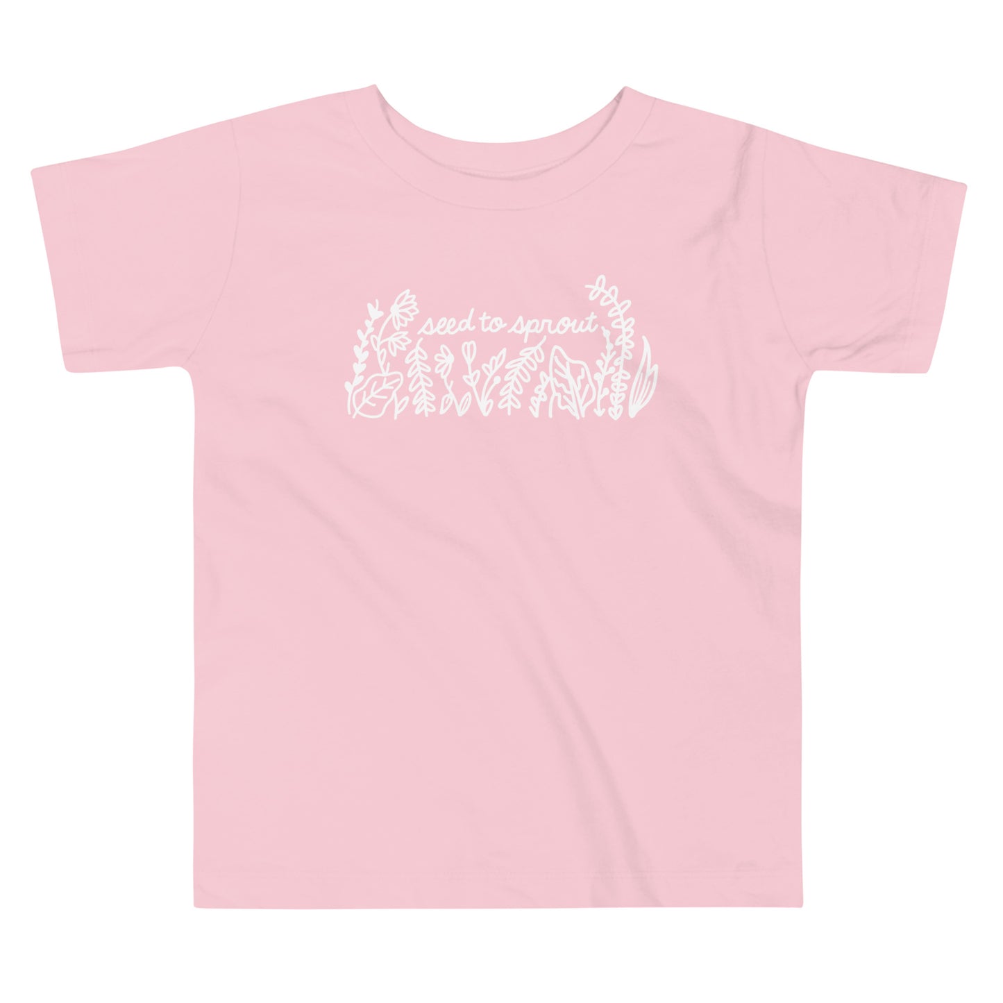 Seed To Sprout Flowers Kid's Tee