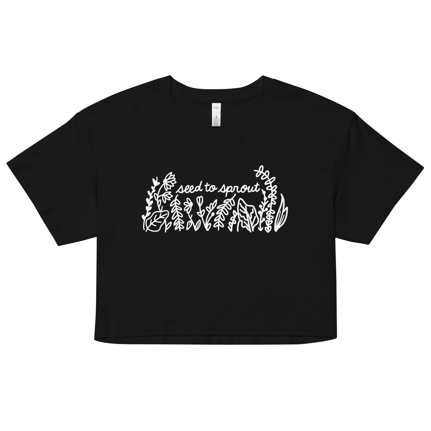 Seed To Sprout Flowers Tee