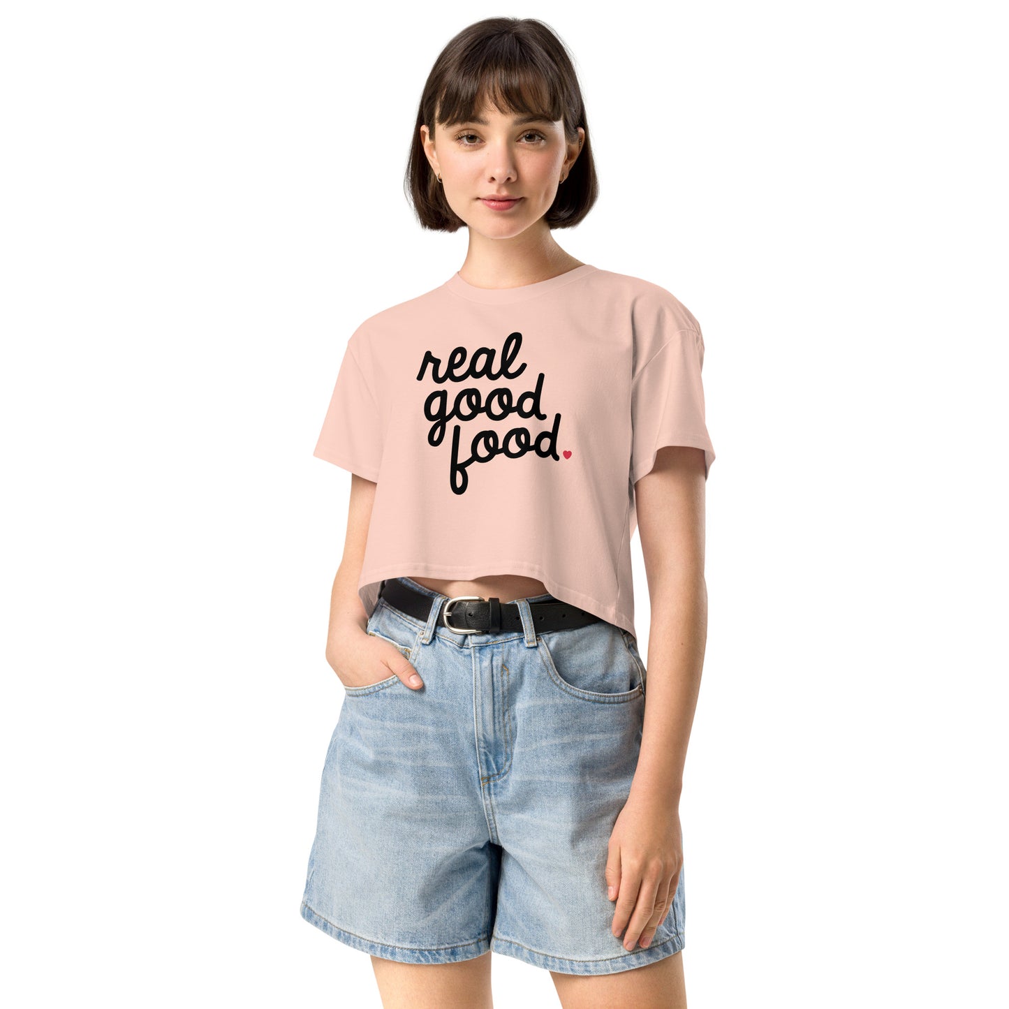 Real Good Food Crop Top