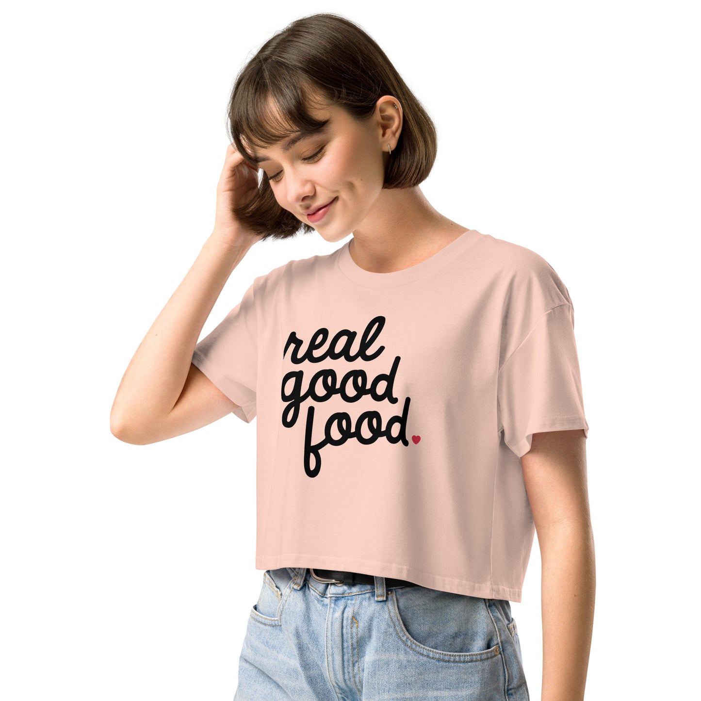 Real Good Food Crop Top
