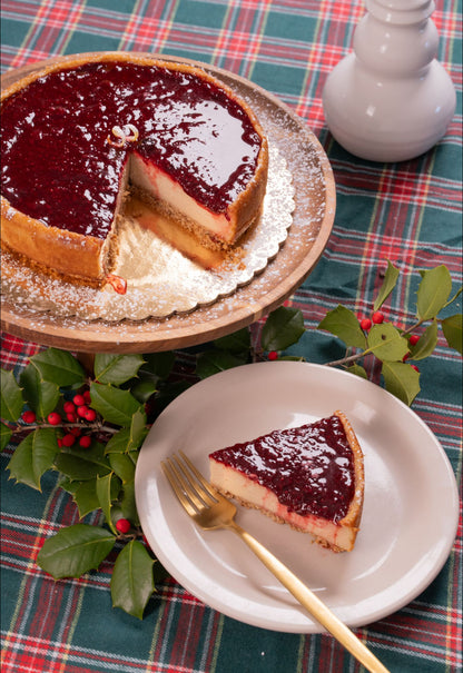 Lemon Ricotta Cheesecake 8"