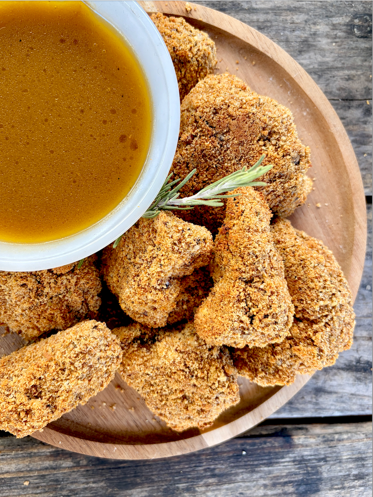 Maitake Chik’n w/ Rosemary Gravy (GF)