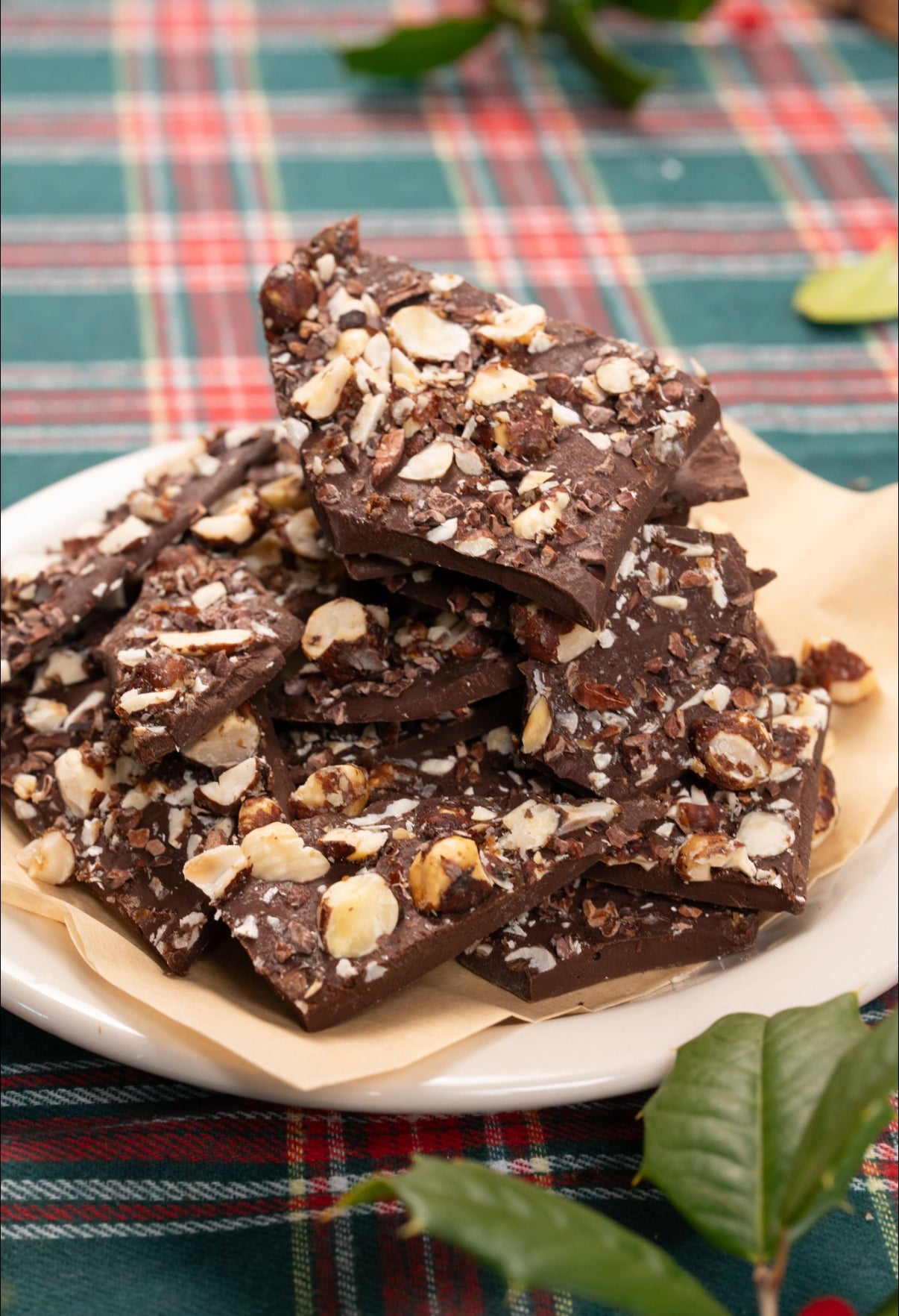 Salted Hazelnut Bark