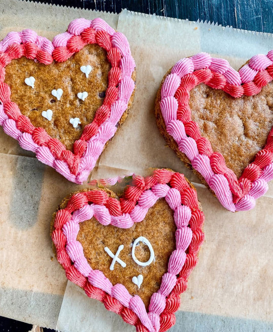 Tollhouse Cookie Hearts