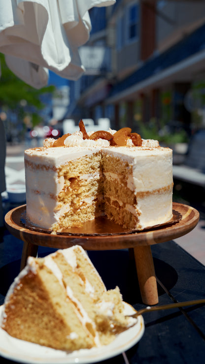 Peaches & Cream Cake