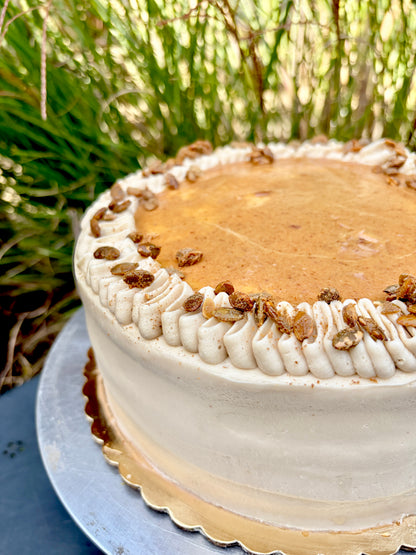 Pumpkin Caramel Latte Cake