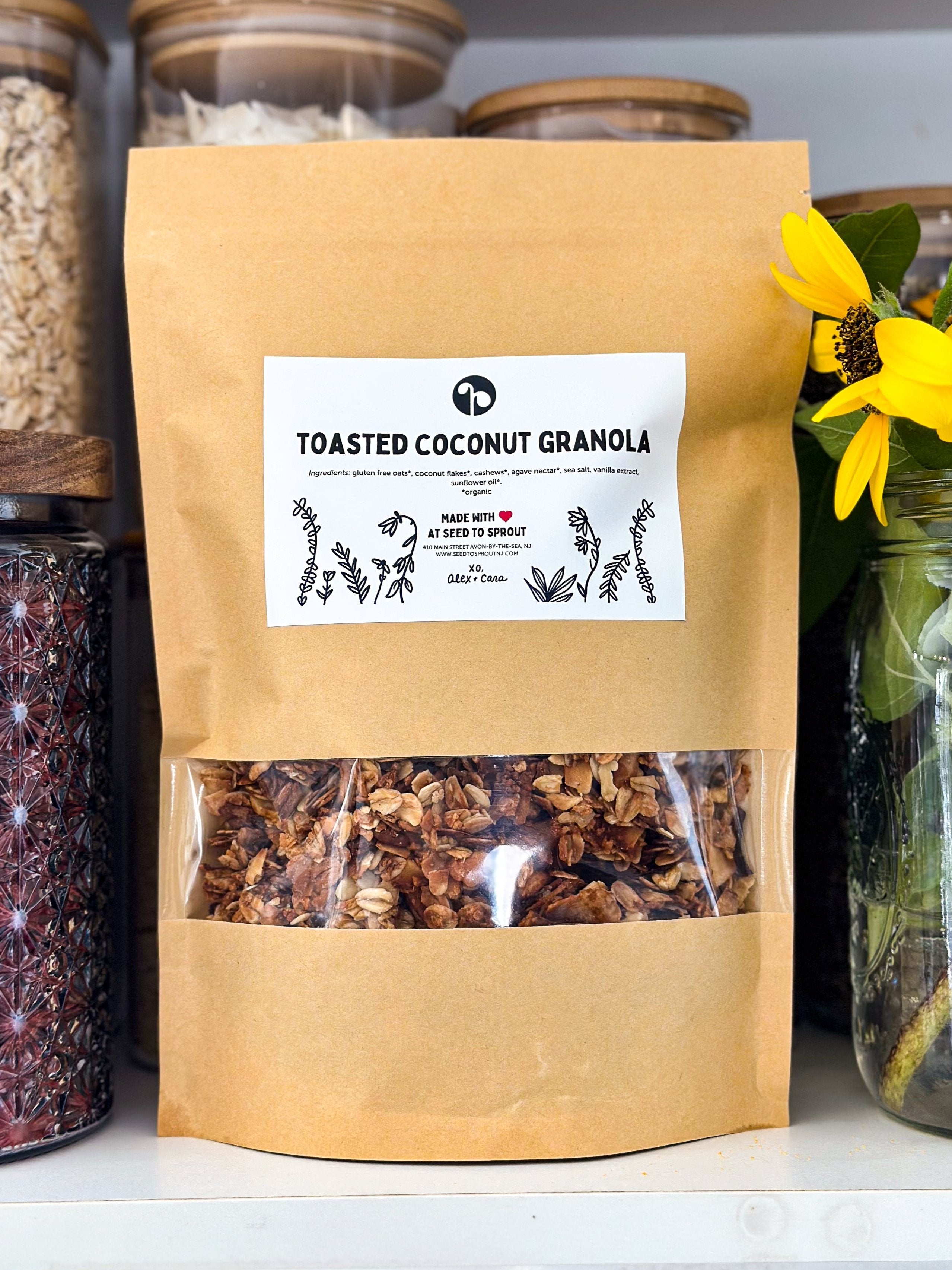 Toasted Coconut Granola – Seed To Sprout