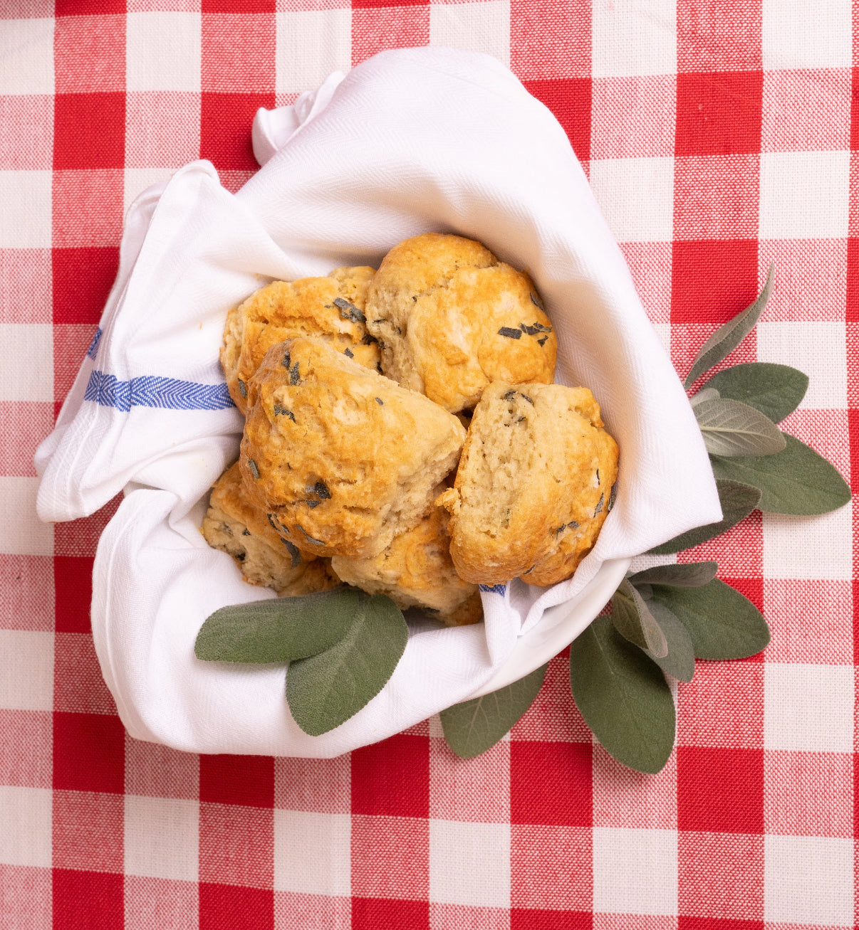 Sage & Butter Spelt Biscuits