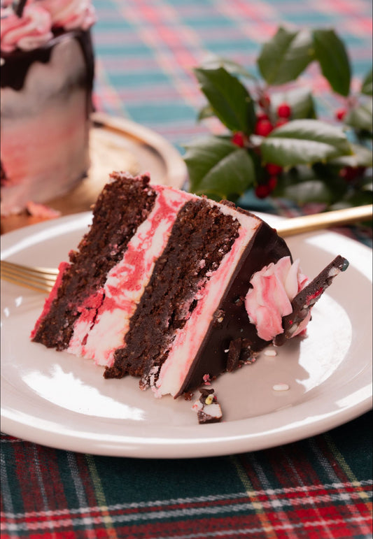 Chocolate Peppermint Layer Cake 6"