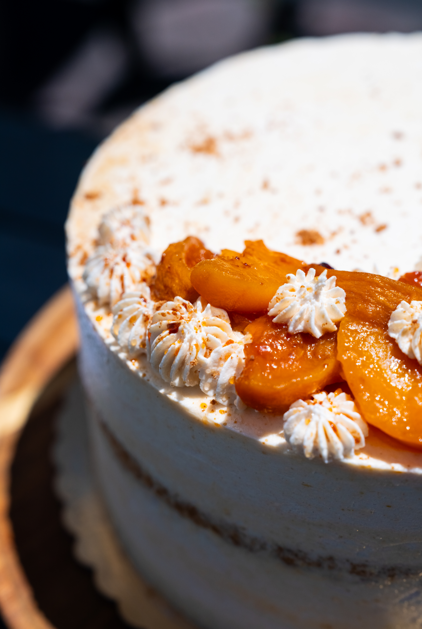 Peaches & Cream Cake