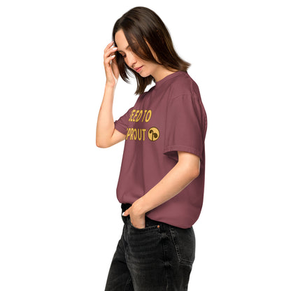 Golden Seed To Sprout Tee Shirt