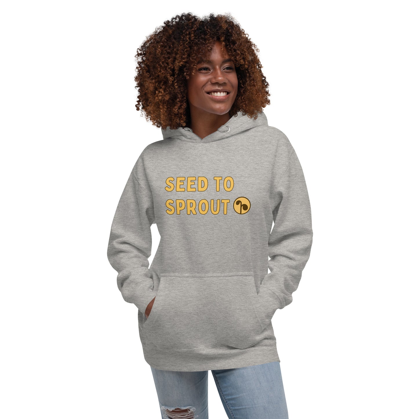 Golden Seed To Sprout Hoodie