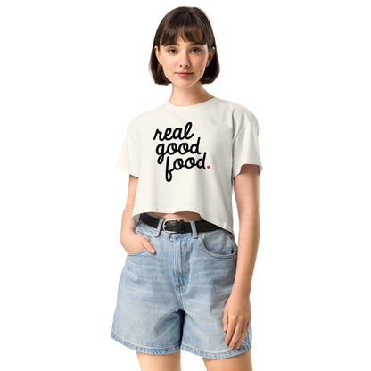 Real Good Food Crop Top