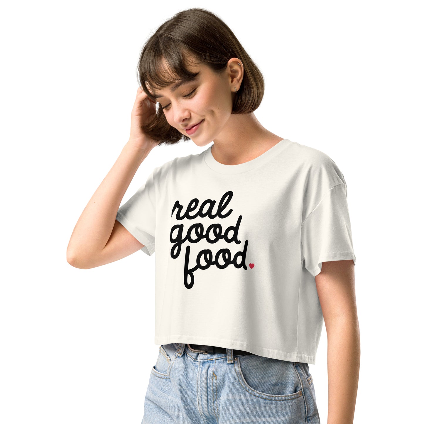 Real Good Food Crop Top