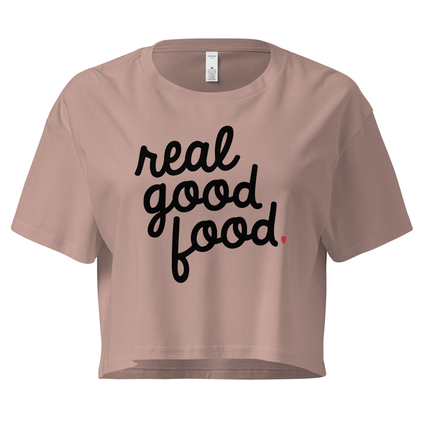 Real Good Food Crop Top