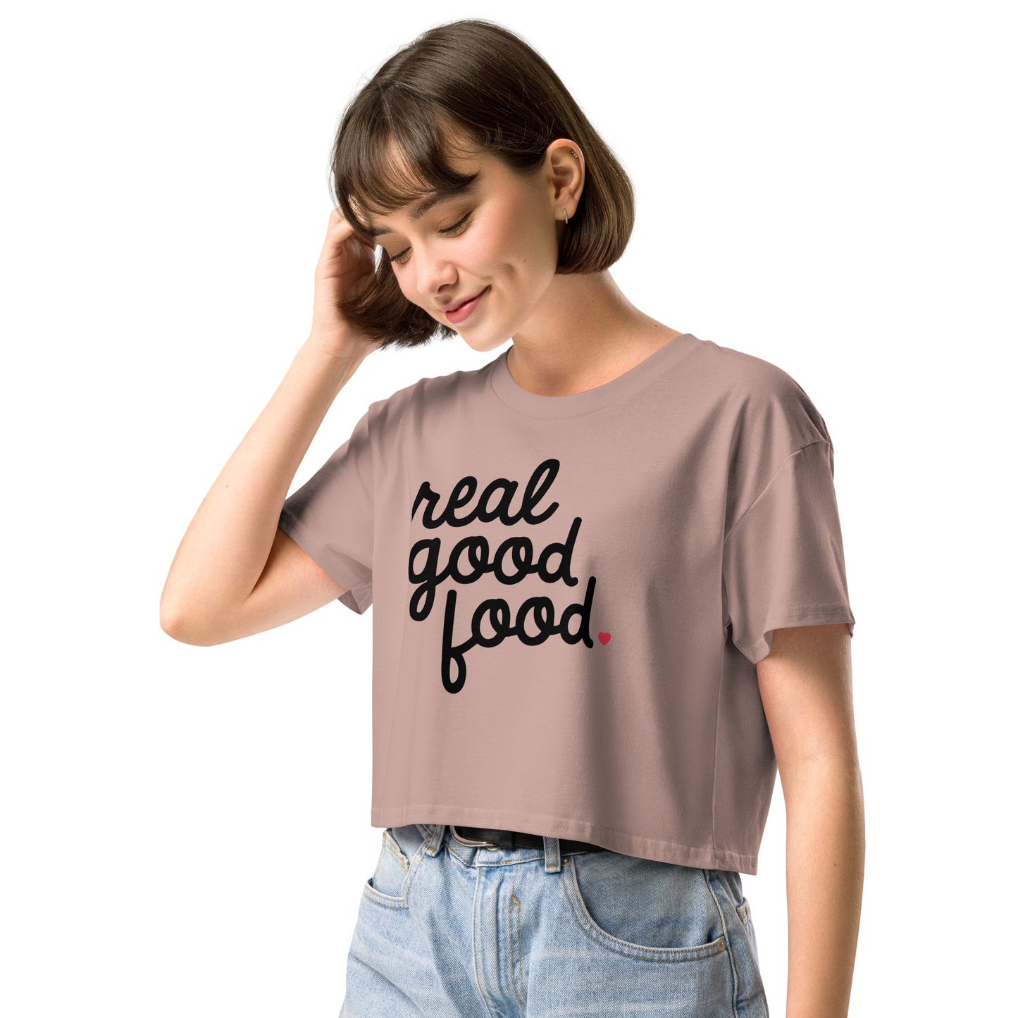 Real Good Food Crop Top