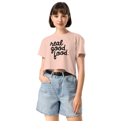 Real Good Food Crop Top